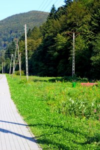 Obecny teren po kwiatowej modernizacji