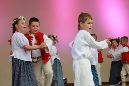 Fragment drugiego dnia 32. Przeglądu Dziecięcych Zespołów Folklorystycznych