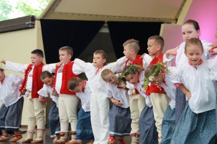Fragment drugiego dnia 32. Przeglądu Dziecięcych Zespołów Folklorystycznych