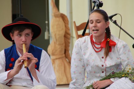 Fragment drugiego dnia 32. Przeglądu Dziecięcych Zespołów Folklorystycznych