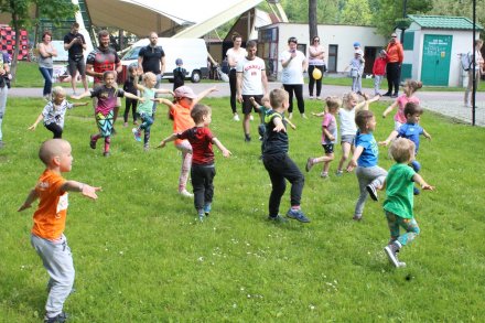 Rozgrzewka kolejnej grupy