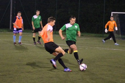 Fragment meczu Czarne Nadleśnictwo - Łabajów Young