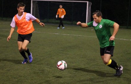 Fragment meczu Czarne Nadleśnictwo - Łabajów Young