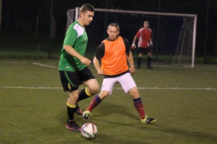 Fragment meczu Czarne Nadleśnictwo - Łabajów Young