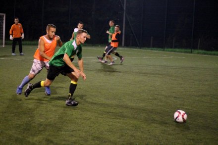 Fragment meczu Czarne Nadleśnictwo - Łabajów Young