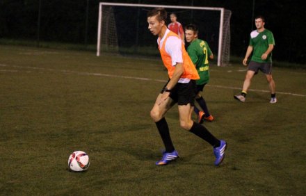 Fragment meczu Czarne Nadleśnictwo - Łabajów Young