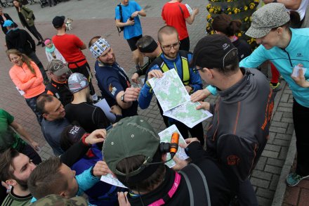 Wydawanie map przed startem kategorii indywidualnej