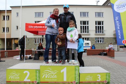 Pamiątkowa fotka po ukończeniu rywalizacji