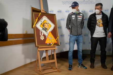 Piotr i pamiątkowy obraz