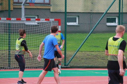 Fragment turnieju piłki nożnej