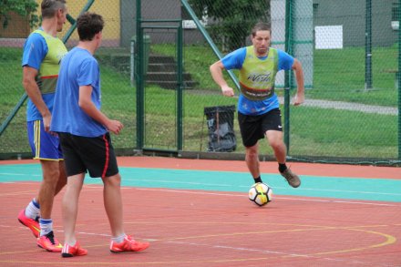 Fragment turnieju piłki nożnej