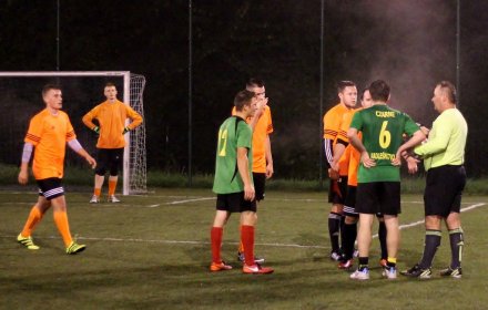Fragment meczu Lisy FC - Czarne Nadleśnictwo