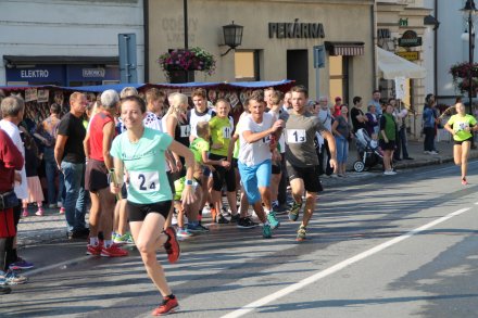 Fragment biegu sztafetowego