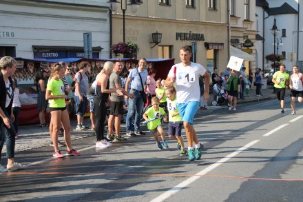 Fragment biegu sztafetowego
