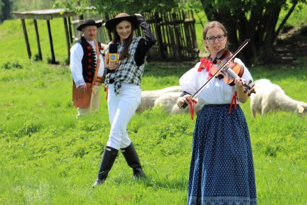 W trakcie nagrań z kapelą