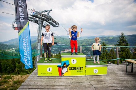 Najmłodsi na podium