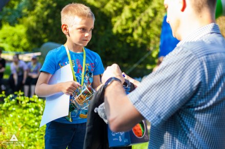 Dekoracja zwycięzców