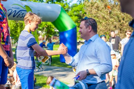 Dekoracja zwycięzców