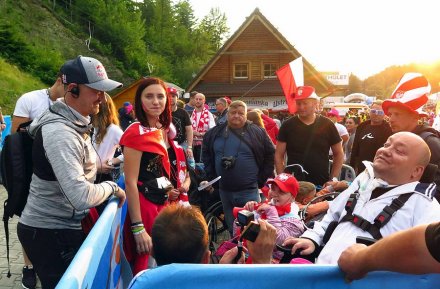 Adam Małysz podczas spotkania z kibicami - Fot. Jezry Kleszcz/PZN