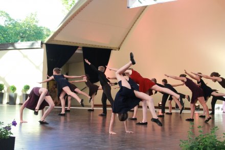 Fragment festiwalu tańca