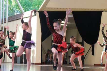 Fragment festiwalu tańca