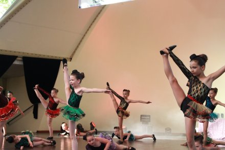 Fragment festiwalu tańca