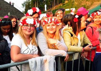 Kibice na skoczni im. Adama Małysza - Fot. Jerzy Kleszcz/PZN