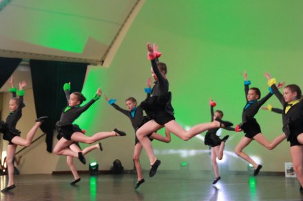 Fragment festiwalu tańca