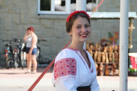 Przygotowania do występu na Małej Scenie