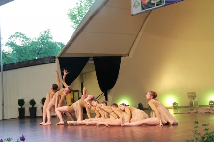 Fragment festiwalu tańca