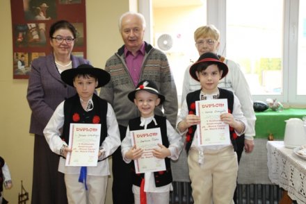 Laureaci Konkursu Gwarowego w kategorii szkoły podstawowe klasy 1-3