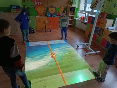 interaktywna podłoga