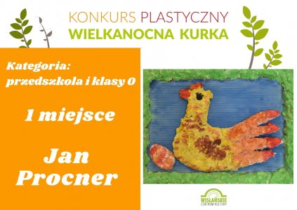 Przedszkola: 1 miejsce - Jan Procner