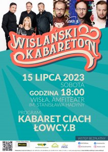 Plakat Wiślański Kabareton