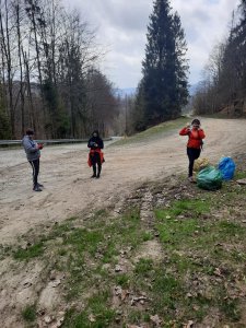 Sprzątanie Wisły/fot. Karina Poloczek