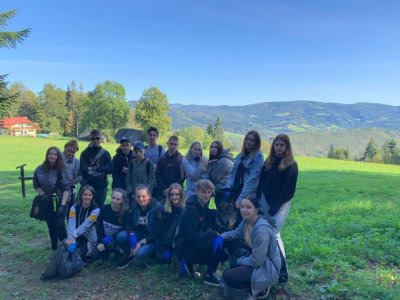 Wiślańscy licealiści na szlakach   