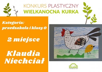 Przedszkola: 2 miejsce - Klaudia Niechciał