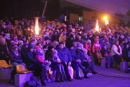 Publiczność w amfiteatrze