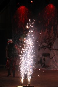 Fragment spektaklu muzycznego "Królowa Śniegu"