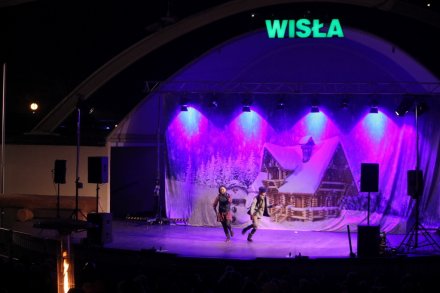 Fragment spektaklu muzycznego "Królowa Śniegu"