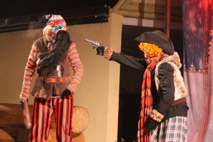 Fragment spektaklu muzycznego "Królowa Śniegu"