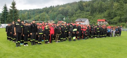 Zbiórka młodych druhów