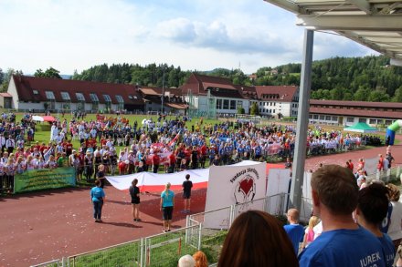 Fragment ceremonii otwarcia mistrzostw