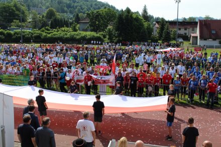 Fragment ceremonii otwarcia mistrzostw