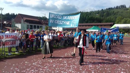 Fragment ceremonii otwarcia mistrzostw