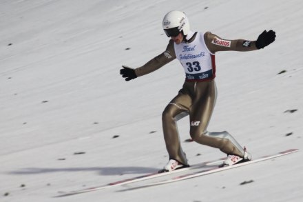 Piotr Żyła i jego telemark