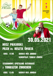 Plakat meczu Pilchowie vs. Reszta Świata