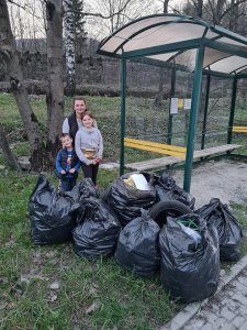 Sprzątanie Wisły/fot. Monika Lipińska