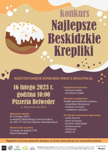 Konkurs "Najlepsze Beskidzkie Krepliki" - plakat