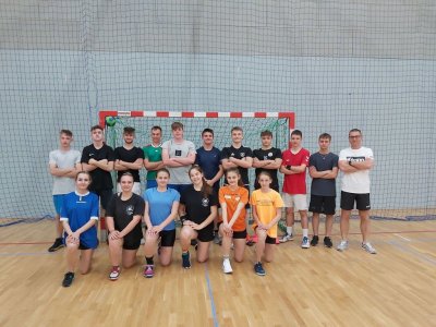 Obóz sportowy uczniów wiślańskiego liceum